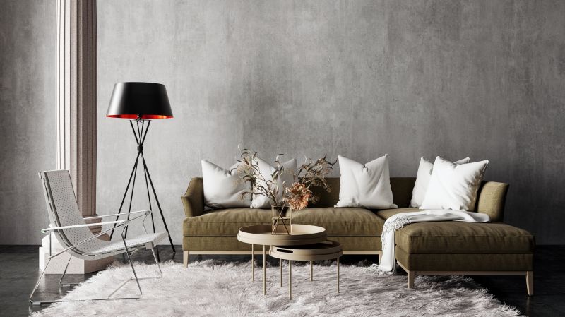 Abstract Concrete Wall Art